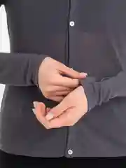 Приглушённый хаки кардиган женский