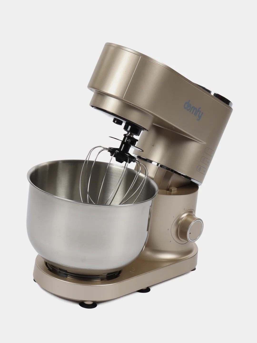 Миксер планетарный Domfy DSC-KM301, золотистый