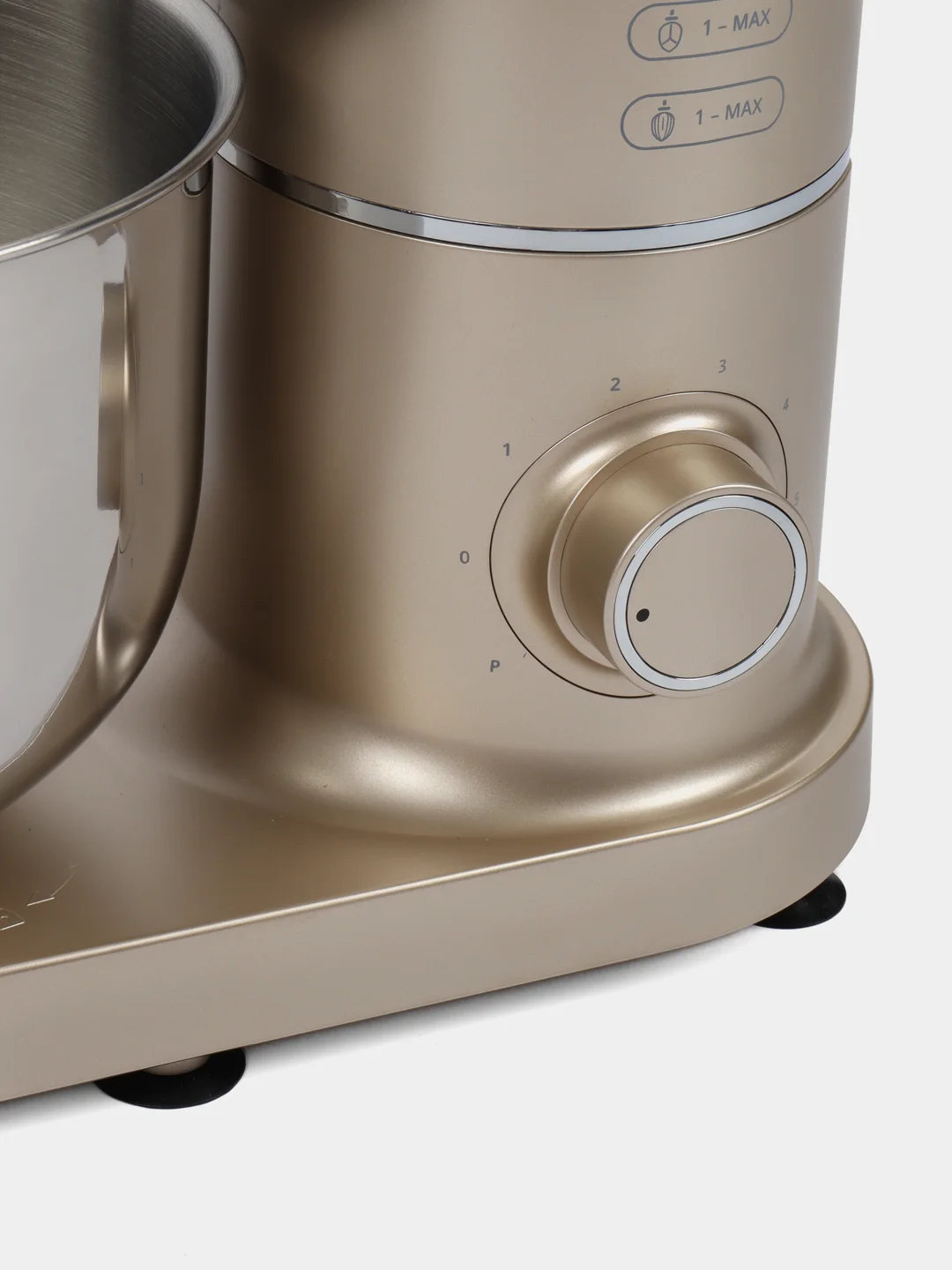 Миксер планетарный Domfy DSC-KM301, золотистый