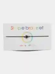Браслет женский с натуральным камнем с камнем гематит "Звезда" "Simple bracelete"
