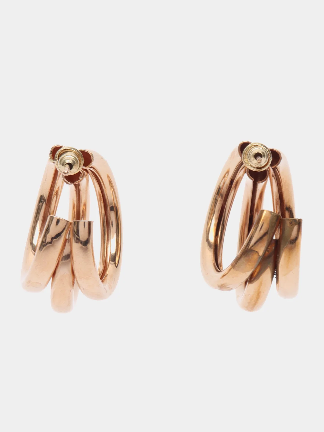 Серьги женские, конго тройные