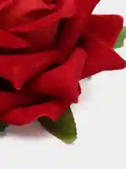 Бордовый брошь "Роза" женская 2 в 1 (брошь + заколка)