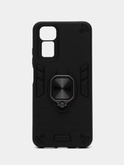 Чехол противоударный Xiaomi Redmi Note 11 4G, Note 11S, Нот 11С с металлической подставкой