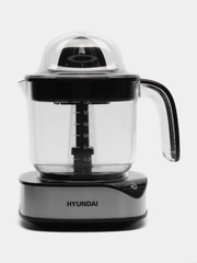 Соковыжималка Hyundai HY-JC4123, цитрусовая, черный и нержавеющая сталь