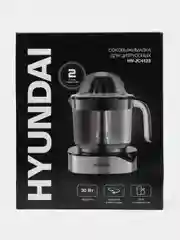 Соковыжималка Hyundai HY-JC4123, цитрусовая, черный и нержавеющая сталь