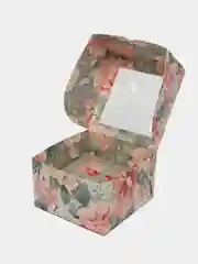 Розовый коробка для капкейков
