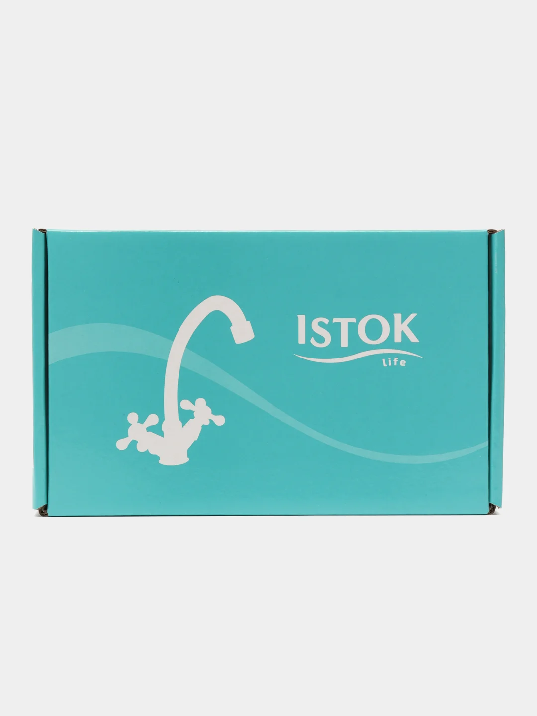 Хром 0402.975 Смеситель для мойки с хирургической ручкой "Istok life"  излив 150 мм