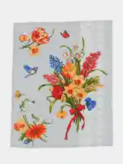 Коралловый вафельное полотенце для кухни, набор 3 штуки, 45х60 см, на День Рождения