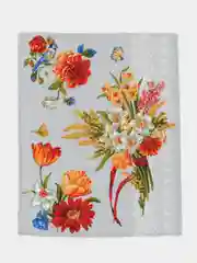 Коралловый вафельное полотенце для кухни, набор 3 штуки, 45х60 см, на День Рождения
