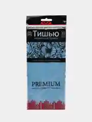 Светло-синий бумага тишью для упаковки, 50*66 см, 10 листов в упаковке