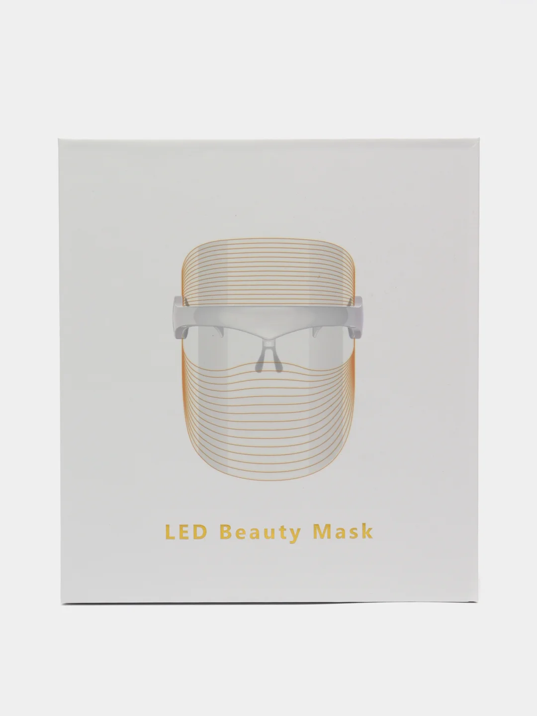 LED-маска 7 режимов, светотерапия для омоложения, разглаживания морщин
