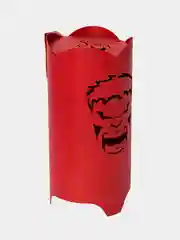 Красный колпак для кальяна FIRE BOWLE "Халк1"