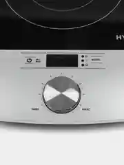 Плита индукционная Hyundai HYC-0102 серебристый/черный стеклокерамика (настольная)
