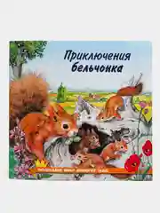 Рыжий книга детская Приключения зверей, 12 видов
