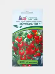 Семена Партнер Томат Черри "Земледелец" F1 Помидор Красный Округлый