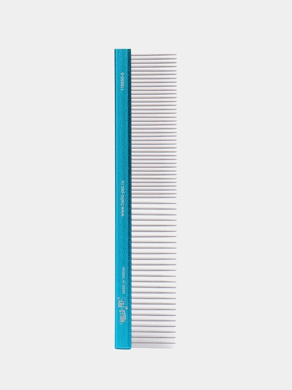 Расческа для средних собак и кошек, алюминиевая, 50/50, 19.5 см, Hello Pet 116650-6