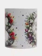 Тёмно-зелёный кружка маме, бабушке, девушке "8 марта"