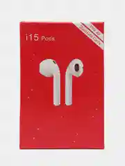 Беспроводные наушники i15 Pods, сенсорные, с микрофоном и анимацией