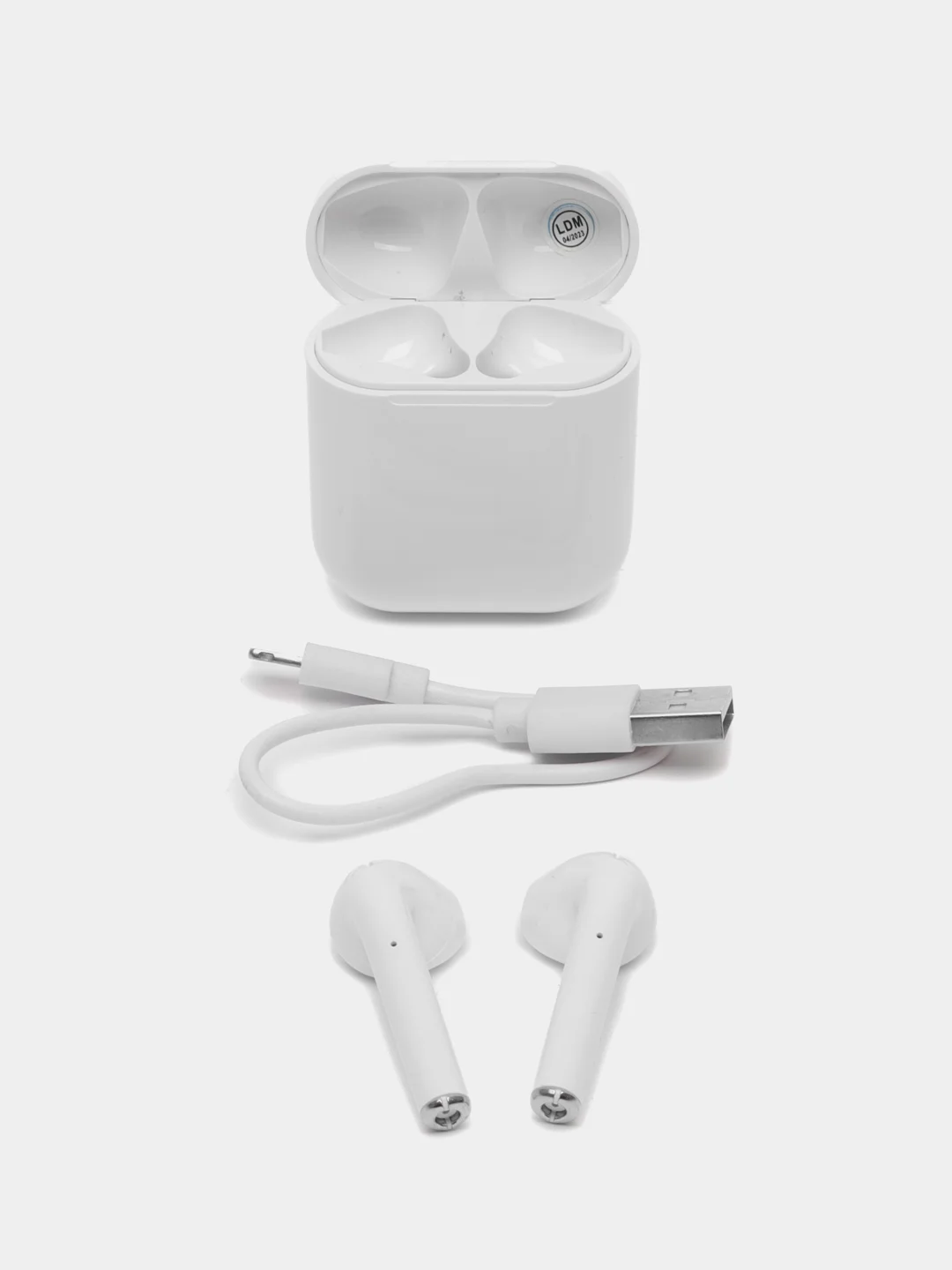 Беспроводные наушники i15 Pods, сенсорные, с микрофоном и анимацией