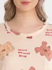 Бежевый платье домашнее, туника, сорочка