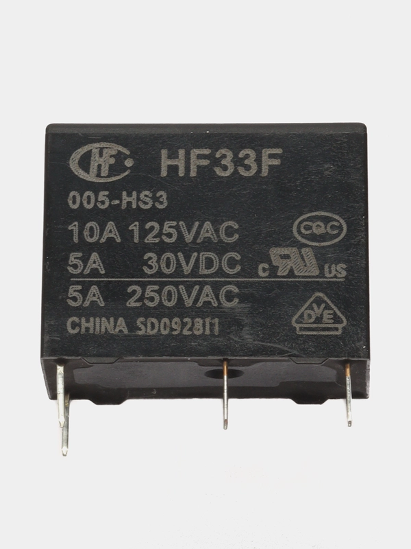Реле HF33F-005-HS3 5VDC 5A 4PIN
