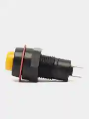Кнопка DS-213 2A/250VAC без фиксации желтая