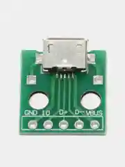 5 штук Гнездо micro-USB на плате микроюсб разъем для диагностики