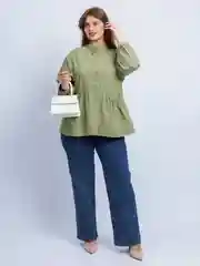 Рубашка женская оверсайз