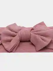 Коралловый меланж повязка на голову для девочек