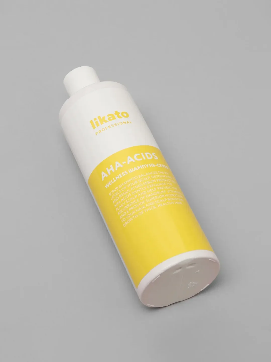 Шампунь-скраб WELLNESS.Для глубокого очищения жирной кожи головы,Likato Professional,400мл