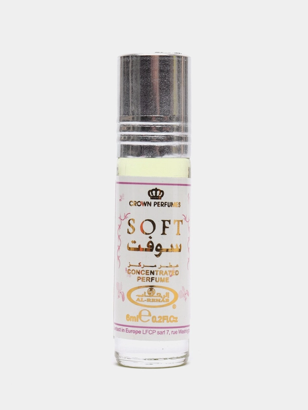 Масляные духи Al Rehab Soft (Софт), роликовый флакон, 6 мл, без спирта