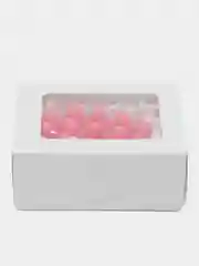 Тёмно-розовый мыло массажное с люфой