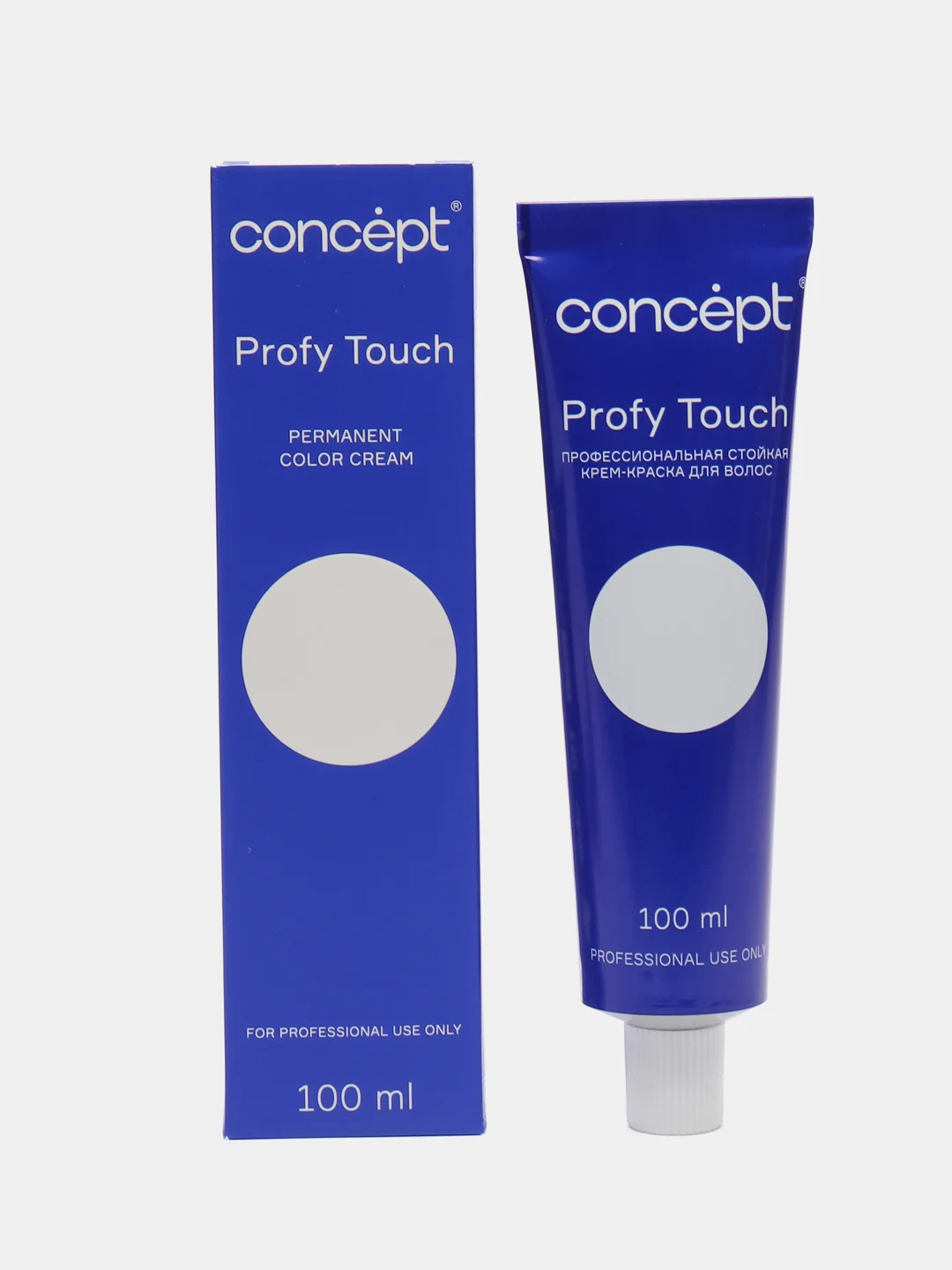 Concept Profy Touch 5.0 Cтойкий крем-краситель для волос, темно-русый, 100 мл
