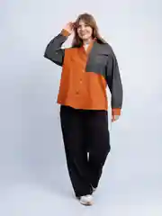 Рубашка женская оверсайз