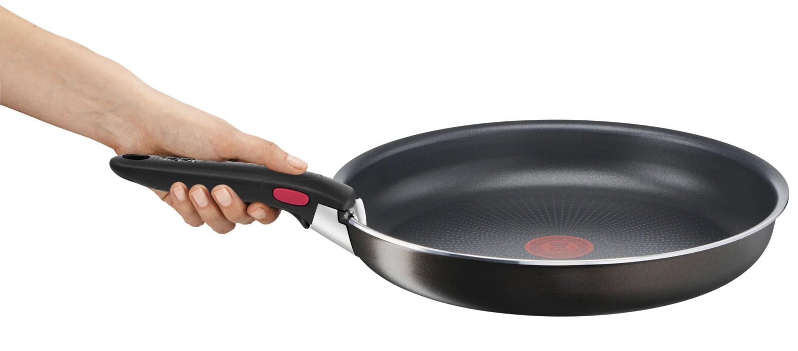 Набор посуды 3 предмета Tefal Ingenio Daily Chef Black: 24/28 см,  для всех типов плит