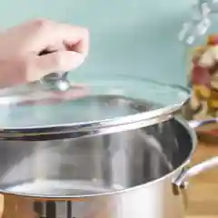 Набор кастрюль 18/20 см + ковш 14 см Tefal Cook Eat с крышками, для всех типов плит
