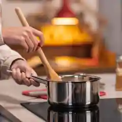 Набор кастрюль 18/20 см + ковш 14 см Tefal Cook Eat с крышками, для всех типов плит