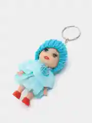 Голубой брелок "Кукла"
