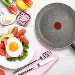 Сковорода Tefal Natural Cook 24, 26, 28 см, глубокая, с индикатором температуры