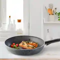Сковорода Tefal Natural Cook 24, 26, 28 см, глубокая, с индикатором температуры