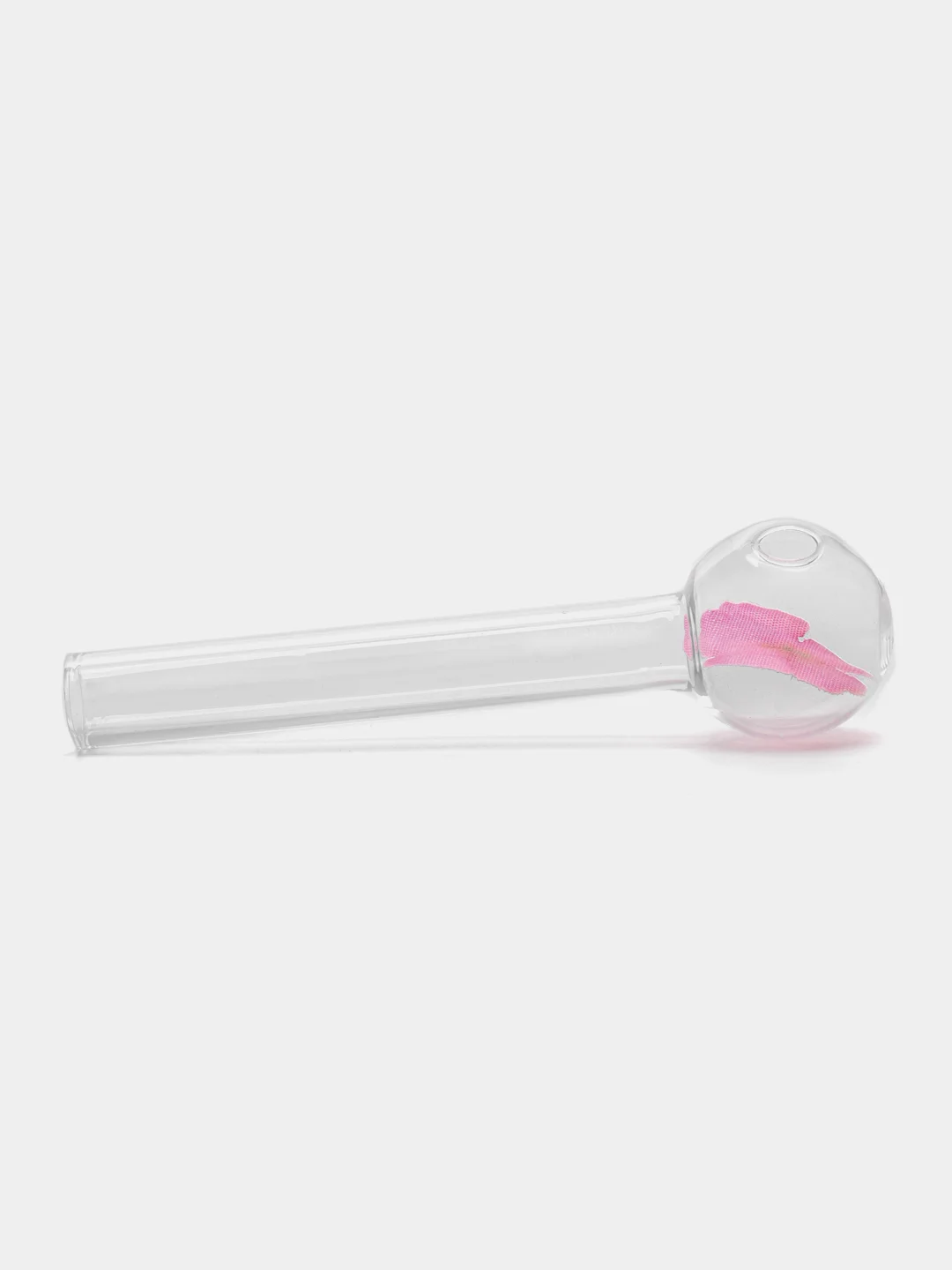 Розовый трубка для курения Happy Valentine Glass Rose, стеклянная