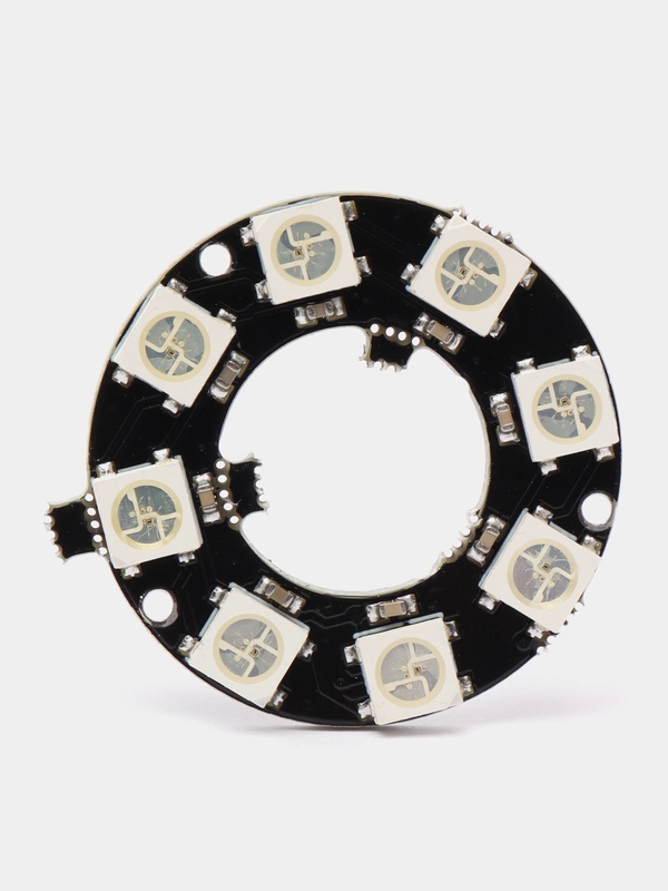 Модуль из 8 RGB светодиодов WS2812 (Кольцо)