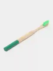 Зеленый зубная щетка с бамбуковым углем