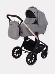 Коляска детская универсальная MowBaby Zoom PU RA086 Gold