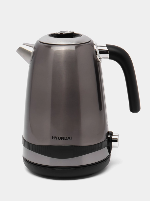 Чайник электрический Hyundai HYK-S4800, 2200 Вт, фиолетовый и черный