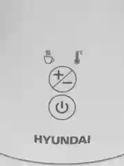 Чайник электрический Hyundai HYK-S5508, 2200 Вт, белый