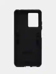 Угольный чехол для Redmi Note 12 Pro 5G/Note 12 Pro+ 5G/Poco X5 Pro, с металлической подставкой