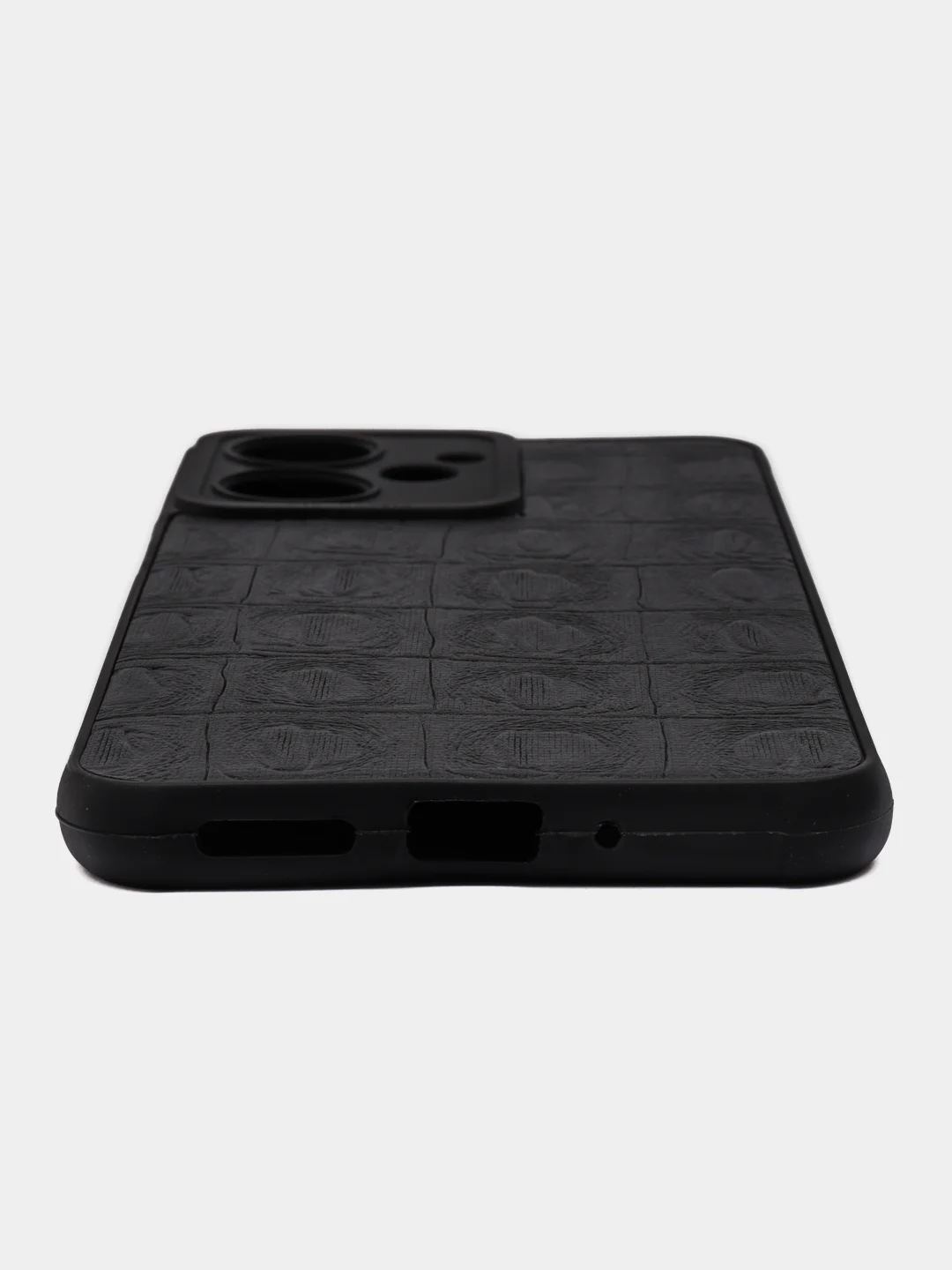 Черный чехол для Xiaomi Redmi 13C / Сяоми Редми 13С, силиконовый, под кожу
