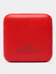 Алый внешний аккумулятор Power Bank 4500 mAh, Powerbank повербанк, с проводами