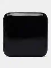 Черный внешний аккумулятор Power Bank 4500 mAh, Powerbank повербанк, с проводами
